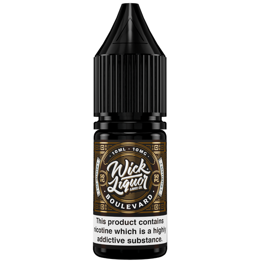 Boulevard Shattered By Wick Liquor 10ml Nic Salt (10mg)