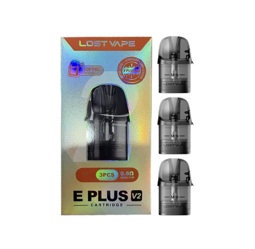 E Plus V2 Mesh Topfill Replacement Pods 3 Pack By Lost Vape