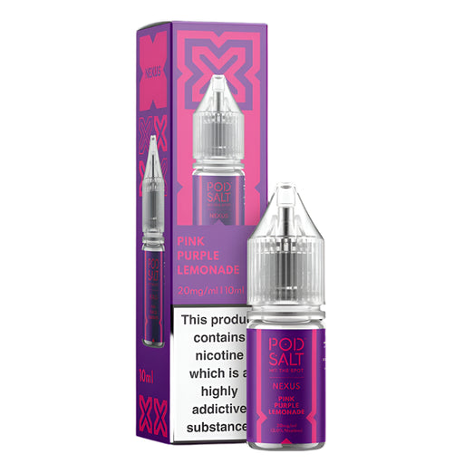 Pink Purple Lemonade By Nexus Pod Salt 10ml
