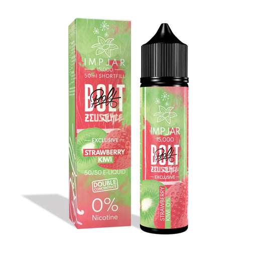 Imp Jar X Zeus Bolt - Strawberry Kiwi 50Ml 0Mg Shortfill E-Liquid