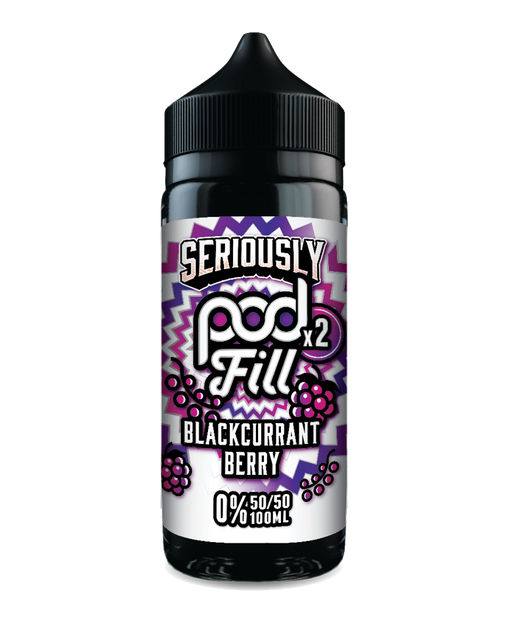 Blackcurrant Berry Pod Fill X2 by Seriously 100ml Shortfill