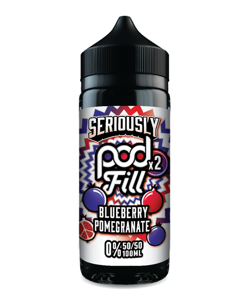 Blueberry Pomegranate Pod Fill X2 by Seriously 100ml Shortfill
