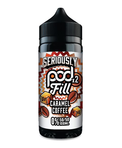 Caramel Coffee Pod Fill X2 by Seriously 100ml Shortfill