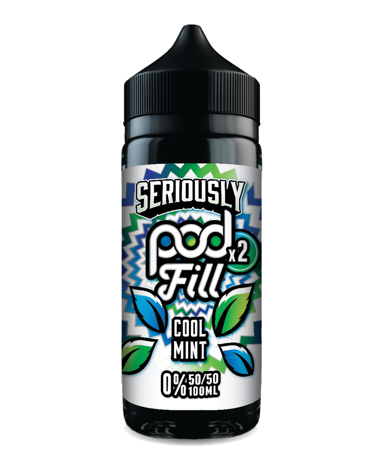 Cool Mint Pod Fill X2 by Seriously 100ml Shortfill