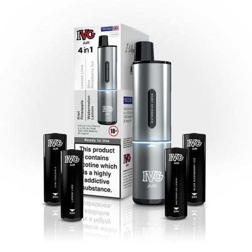 IVG Air 4 in 1 Silver Edition Pod Kit