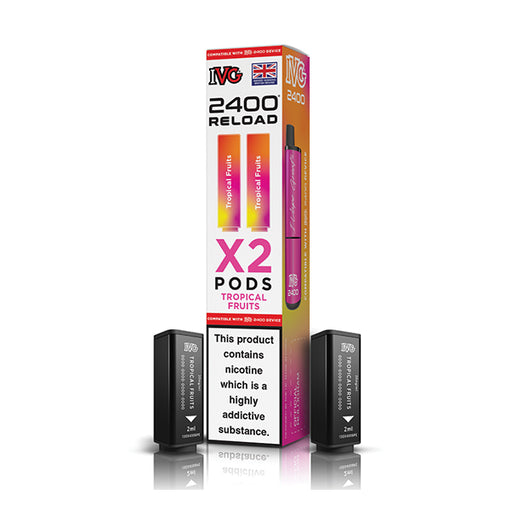 IVG 2400 Reload 2-in-1 Prefilled Vape Pods