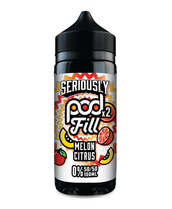 Melon Citrus Pod Fill X2 by Seriously 100ml Shortfill