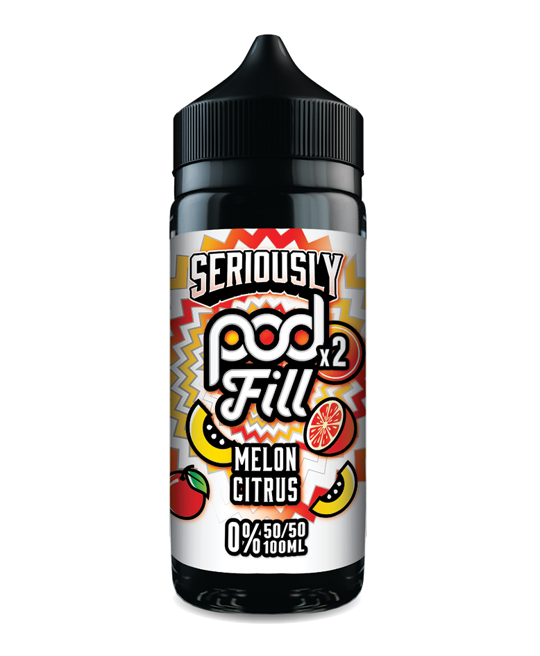 Melon Citrus Pod Fill X2 by Seriously 100ml Shortfill