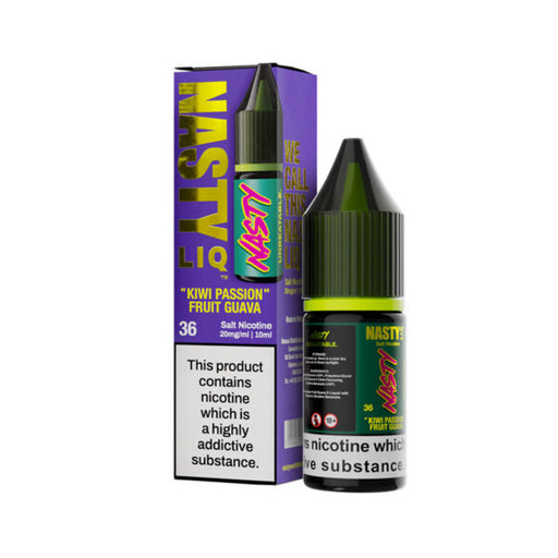 Kiwi Passion Fruit Guava By Nastyliq 10ml Nic Salt