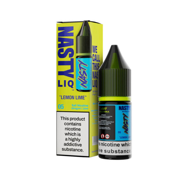 Lemon Lime By Nastyliq 10ml Nic Salt