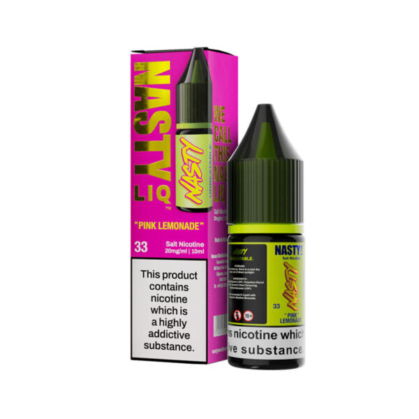 Pink Lemonade By Nastyliq 10ml Nic Salt