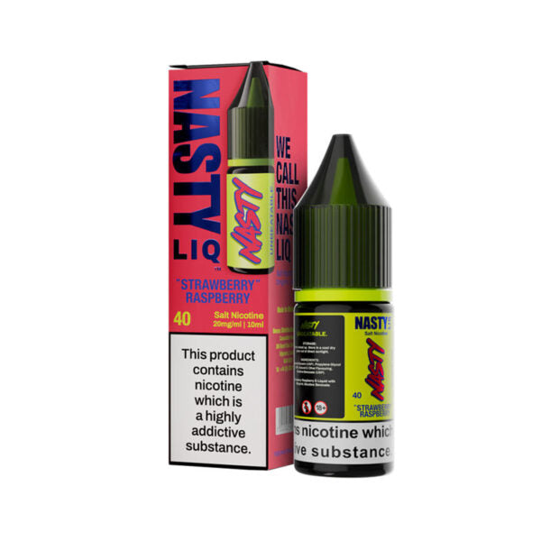 Strawberry Raspberry By Nastyliq 10ml Nic Salt