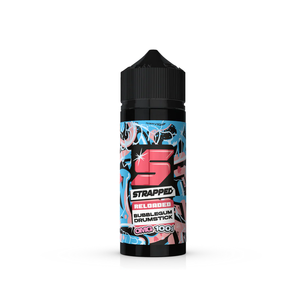 Bubblegum Drumstick - Strapped Reloaded 100ml Shortfill