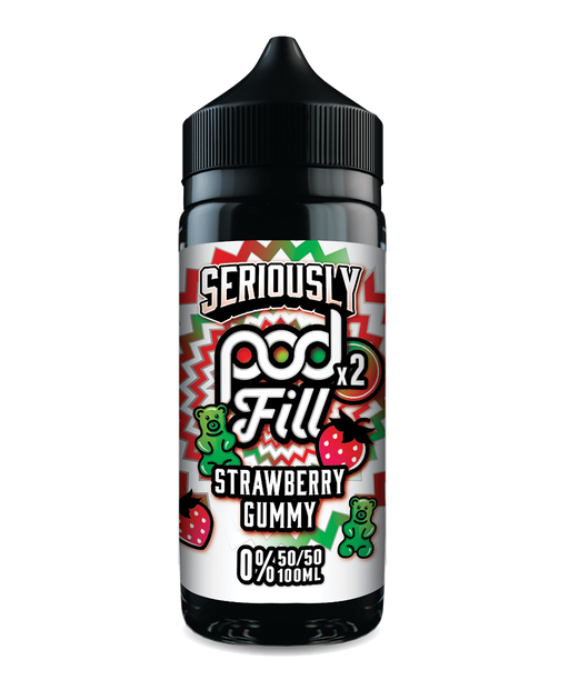Strawberry Gummy Pod Fill X2 by Seriously 100ml Shortfill