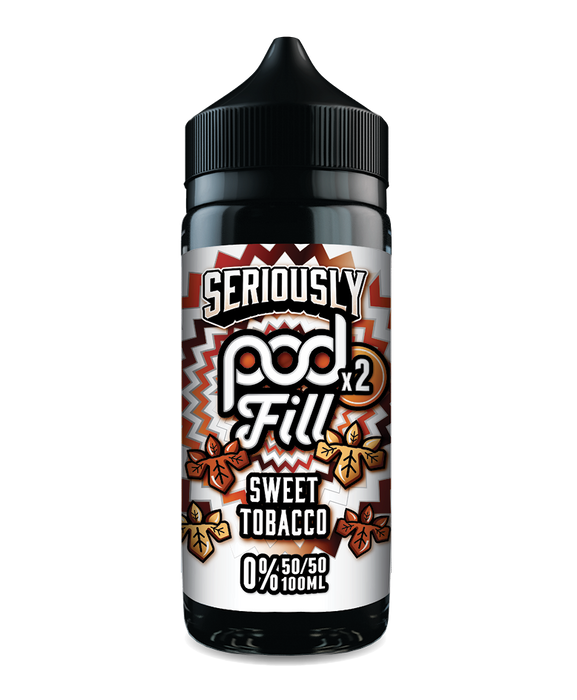 Sweet Tobacco Pod Fill X2 by Seriously 100ml Shortfill