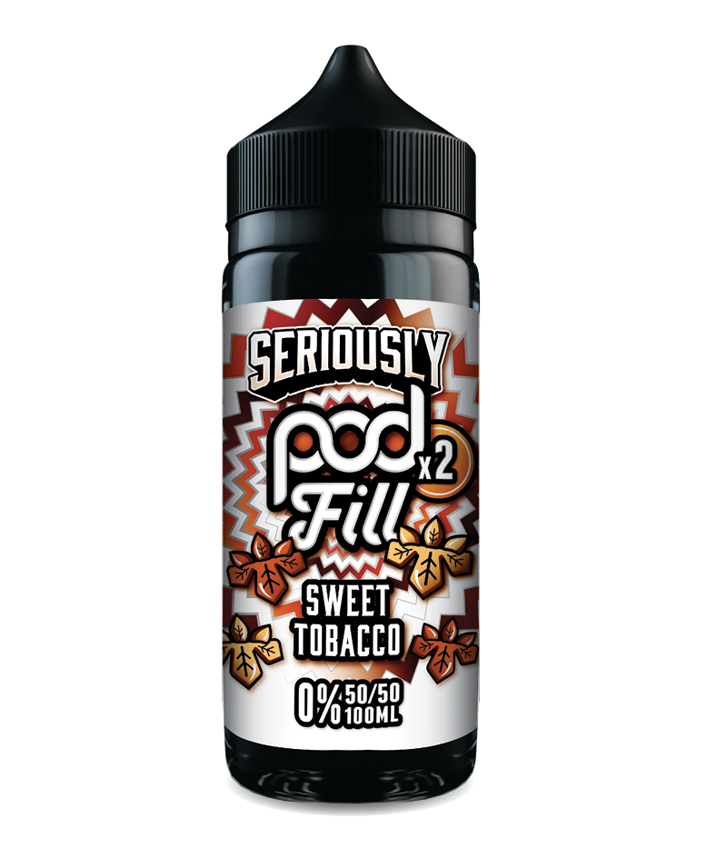 Sweet Tobacco Pod Fill X2 by Seriously 100ml Shortfill