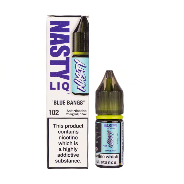 Blue Bangs By Nastyliq 10ml Nic Salt