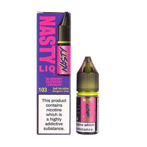 Blueberry Raspberry Lemonade By Nastyliq 10ml Nic Salt