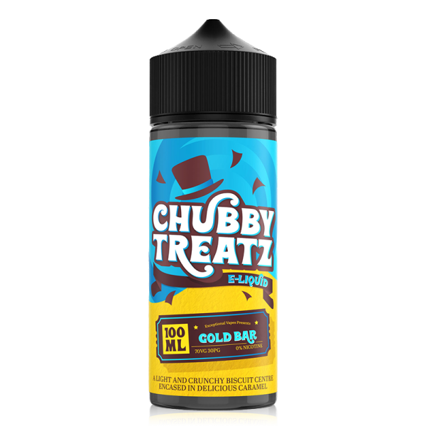 Gold Bar By Chubby Treatz 100ml Shortfill