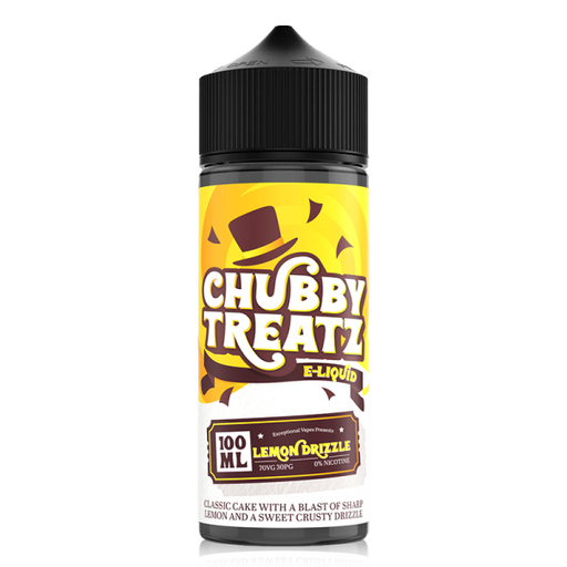 Lemon Drizzle Cake By Chubby Treatz 100ml Shortfill