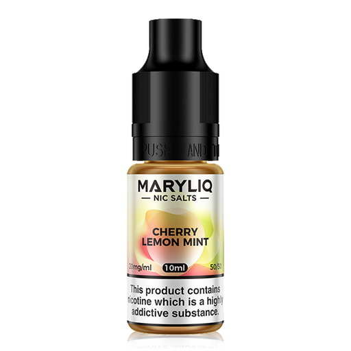 Cherry Lemon Mint By Maryliq Nic salt 10ml