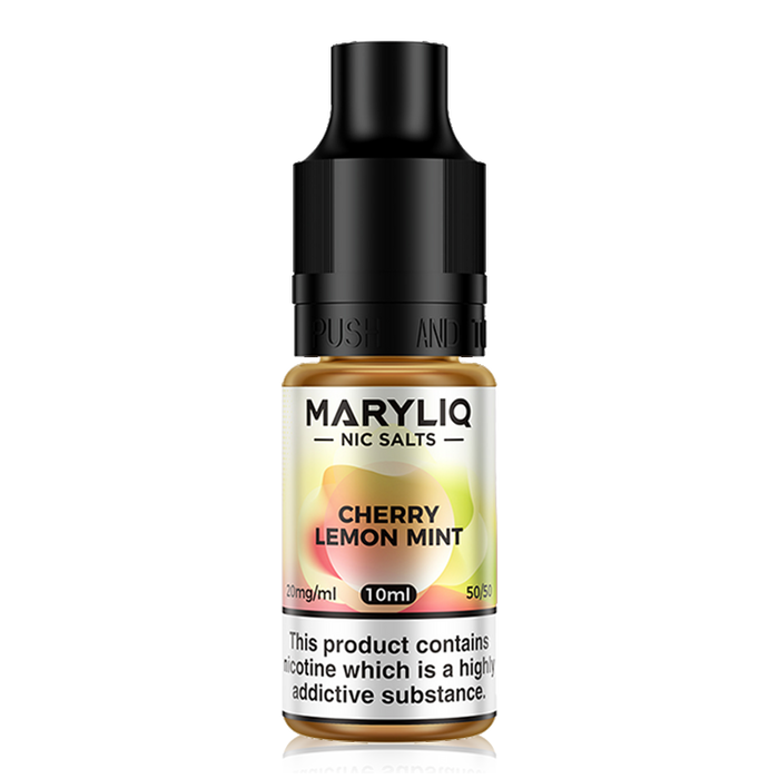 Cherry Lemon Mint By Maryliq Nic salt 10ml