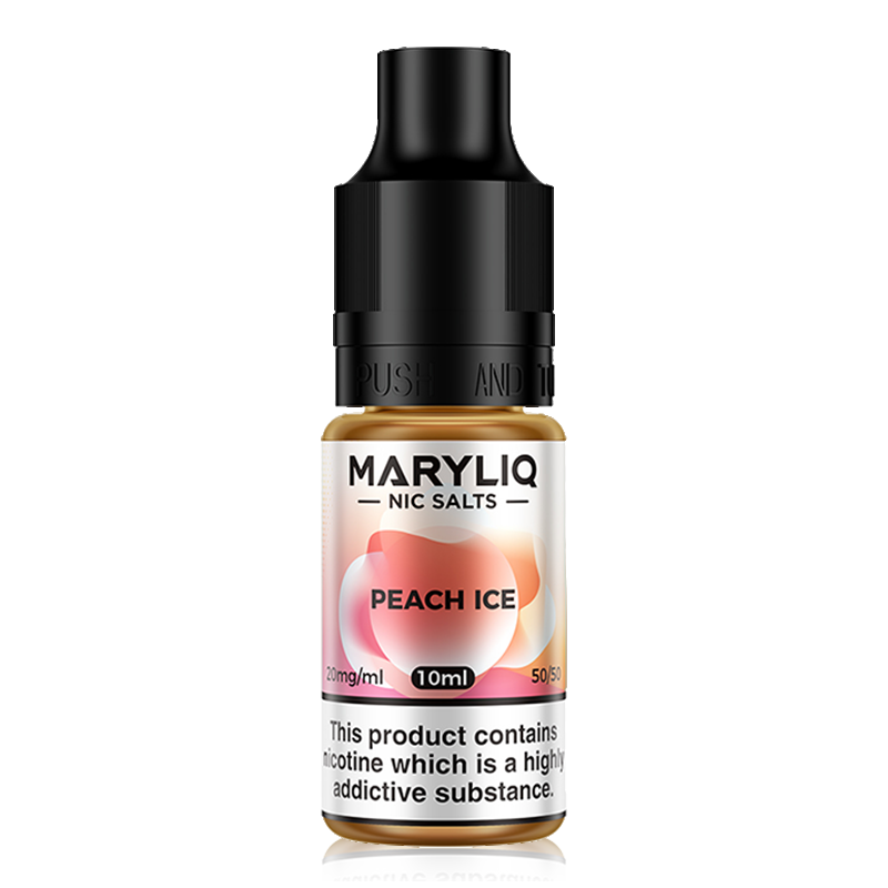 Peach Ice By Maryliq Nic salt 10ml