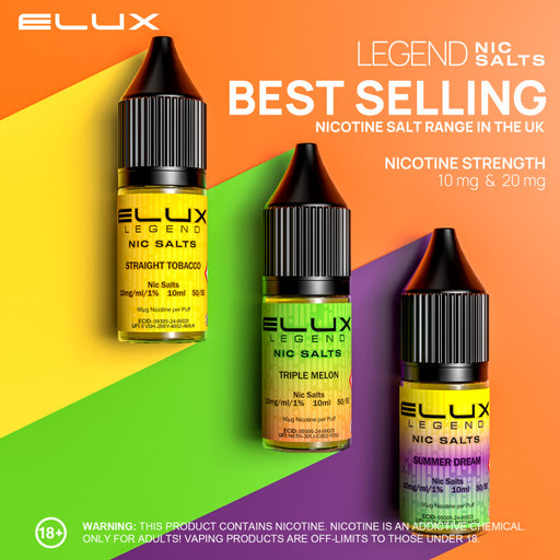 ELUX Legends Nic Salts E-Liquid