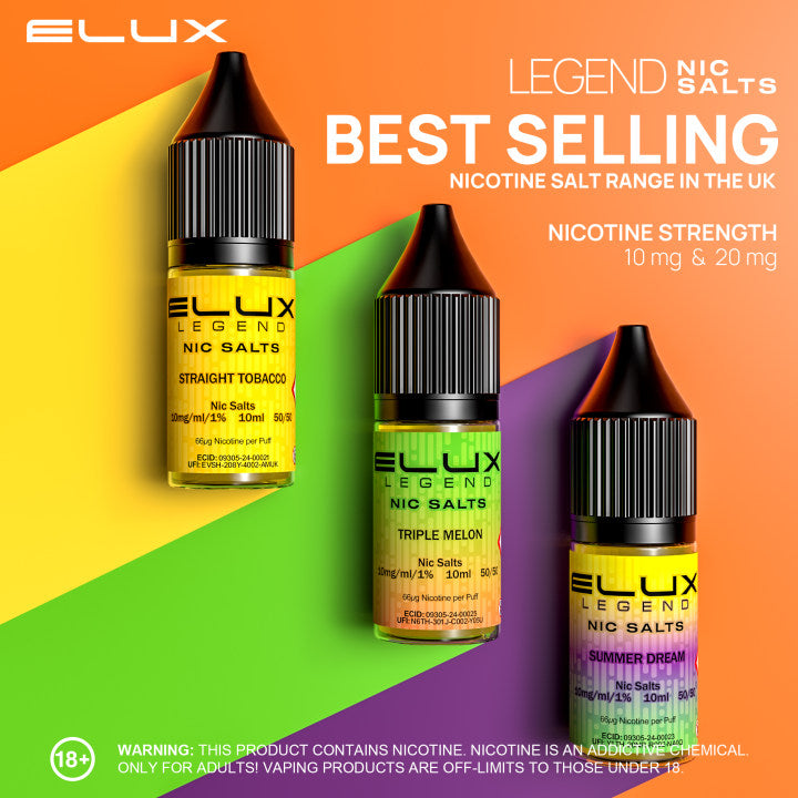 ELUX Legends Nic Salts E-Liquid