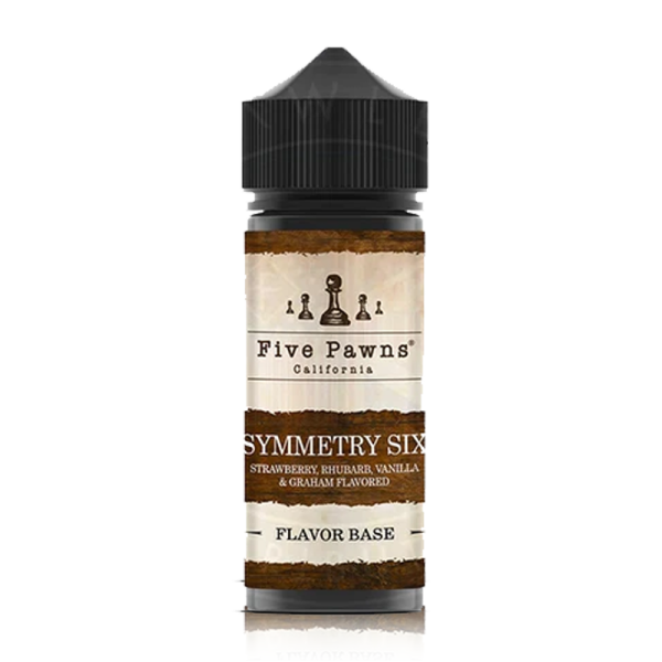 Symmetry Six By Five Pawns 100ml Shortfill