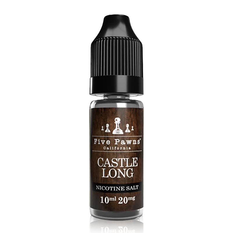 Castle Long By Five Pawns 10ml Nic salt