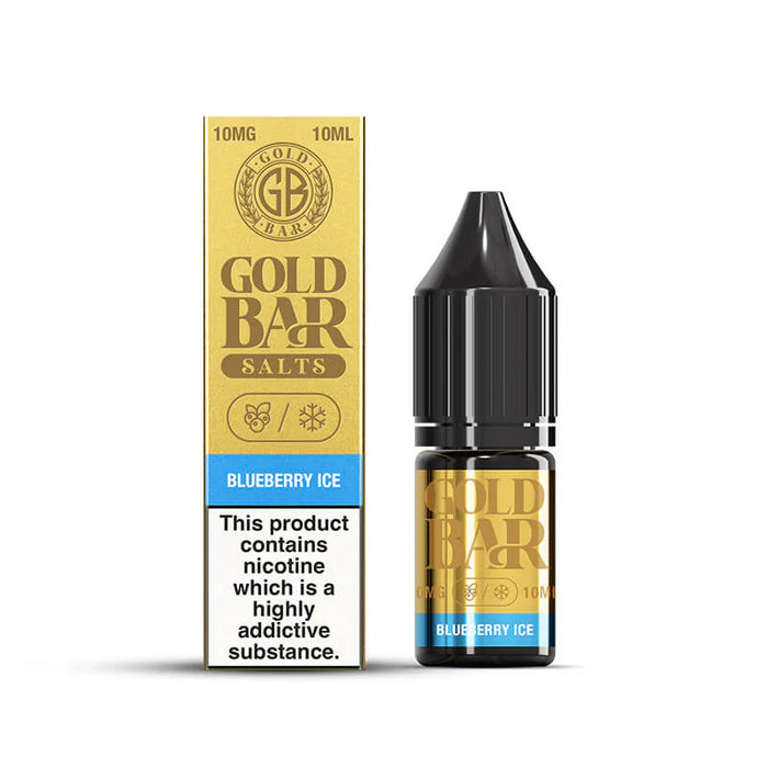 Gold Bar Nic Salts 10ml 10mg