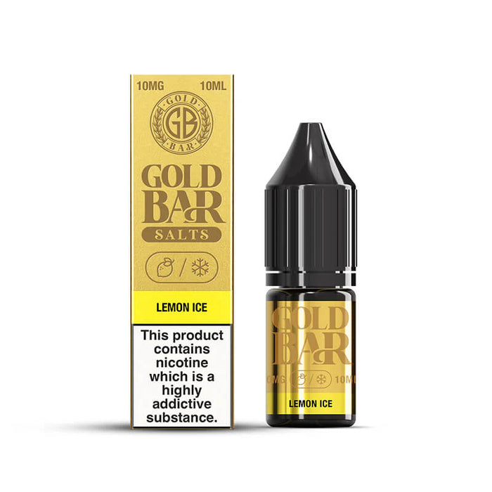 Gold Bar Nic Salts 10ml 10mg