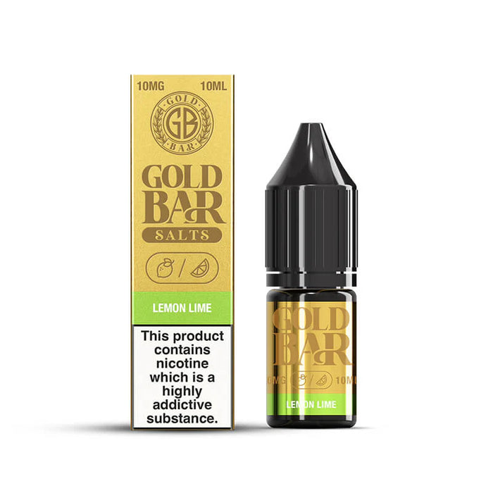 Gold Bar Nic Salts 10ml 10mg