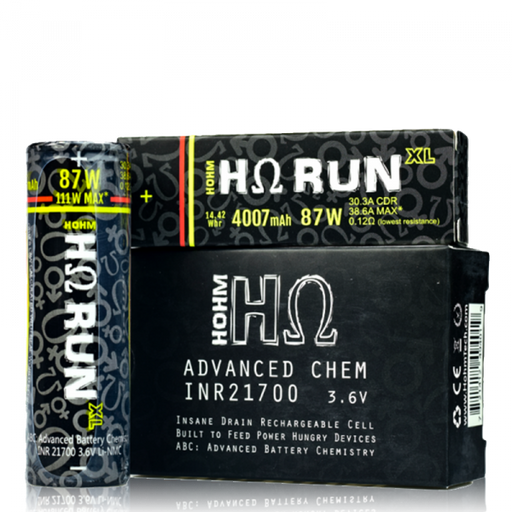 Hohm Run XL 21700 Battery By Hohm Tech