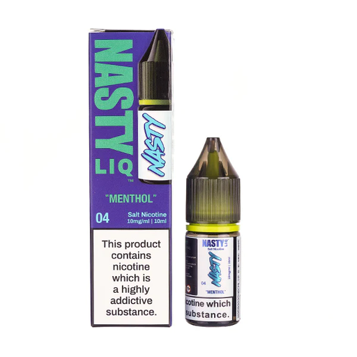 Menthol By Nastyliq 10ml Nic Salt