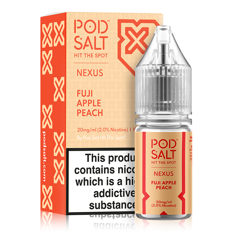 Fuji Apple Peach By Nexus Pod Salt 10ml