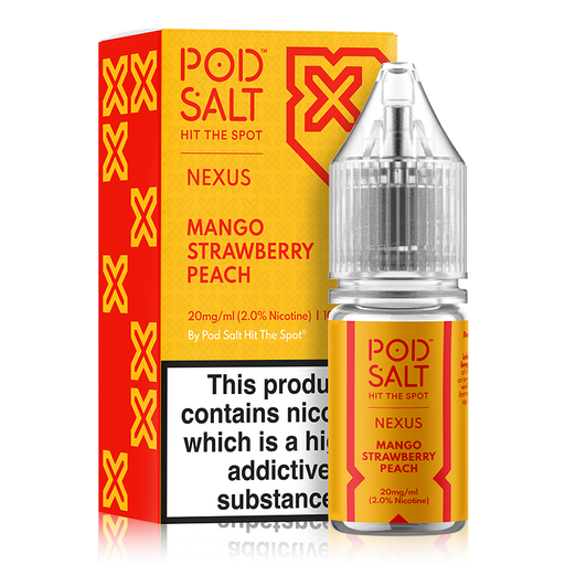 Mango Strawberry Peach By Nexus Pod Salt 10ml