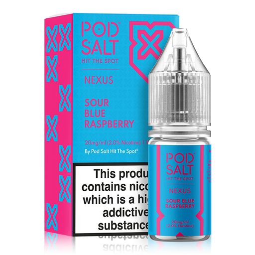 Sour Blue Raspberry By Nexus Pod Salt 10ml