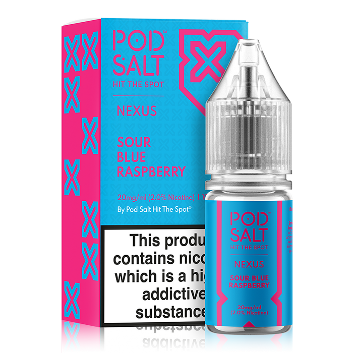 Sour Blue Raspberry By Nexus Pod Salt 10ml