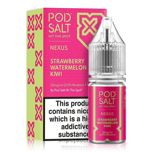 Strawberry Watermelon Kiwi By Nexus Pod Salt 10ml