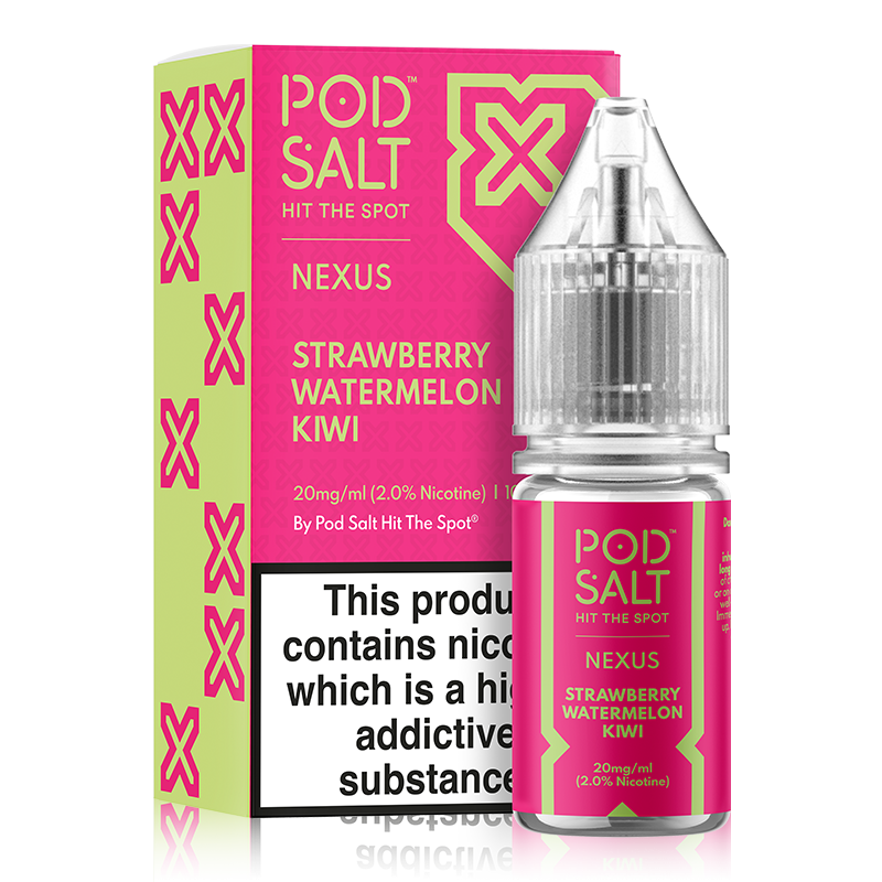 Strawberry Watermelon Kiwi By Nexus Pod Salt 10ml