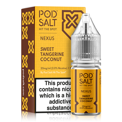 Sweet Tangerine Coconut By Nexus Pod Salt 10ml