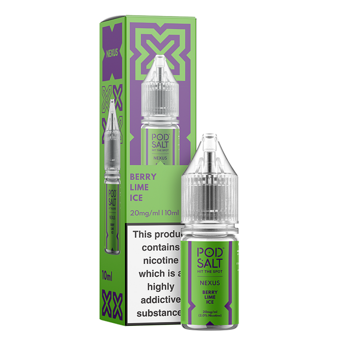 Berry Lime Ice By Nexus Pod Salt 10ml