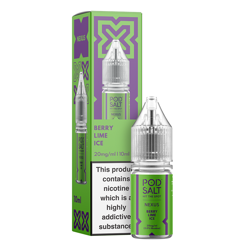 Berry Lime Ice By Nexus Pod Salt 10ml