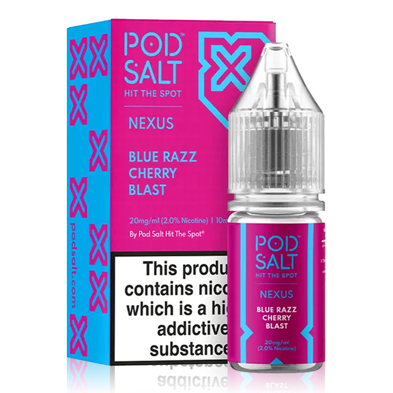 Blue Razz Cherry Blast By Nexus Pod Salt 10ml