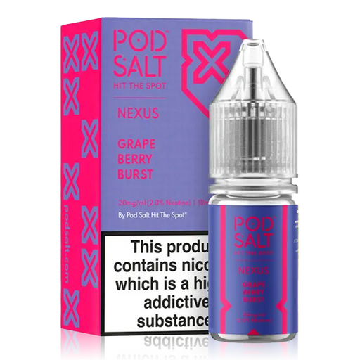 Grape Berry Burst By Nexus Pod Salt 10ml