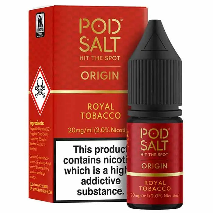 POD SALT ORIGIN - ROYAL TOBACCO 10ML