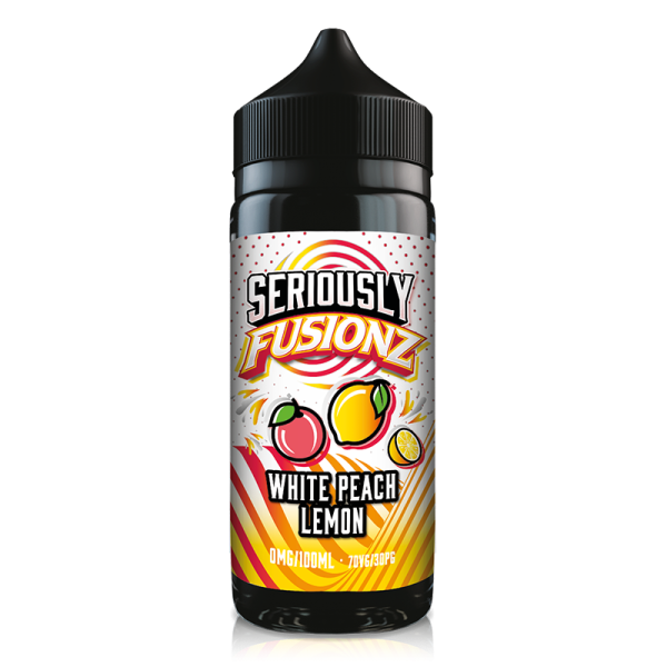 White Peach Lemon 100ml Shortfill By Seriously Fusionz