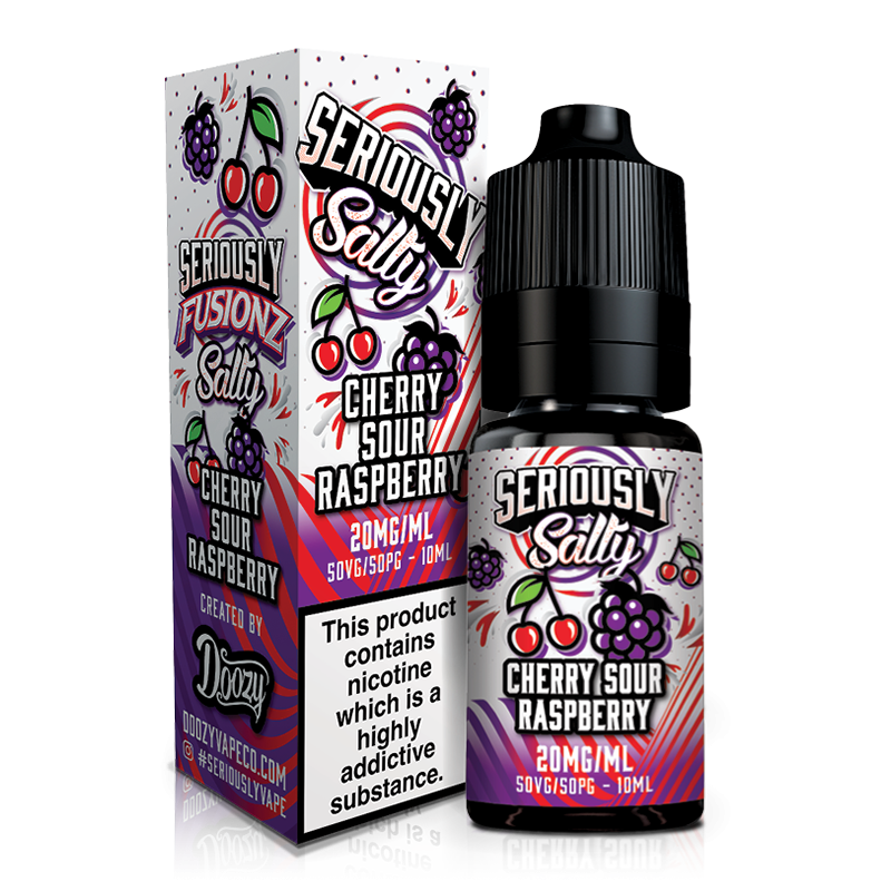 Cherry Sour Raspberry By Seriously Fusionz 10ml salts